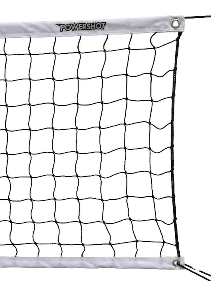 Wedstrijd volleybalnet