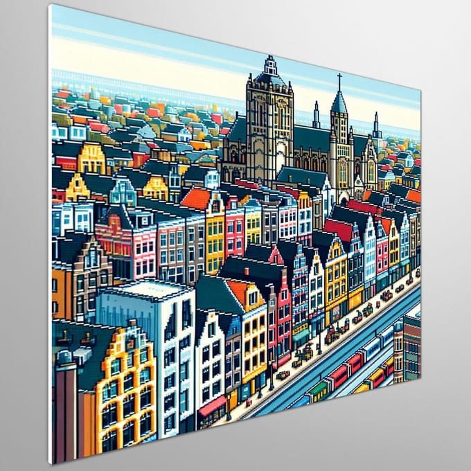 Kunstprint | Wanddecoratie | Forex | 60 × 60 cm
