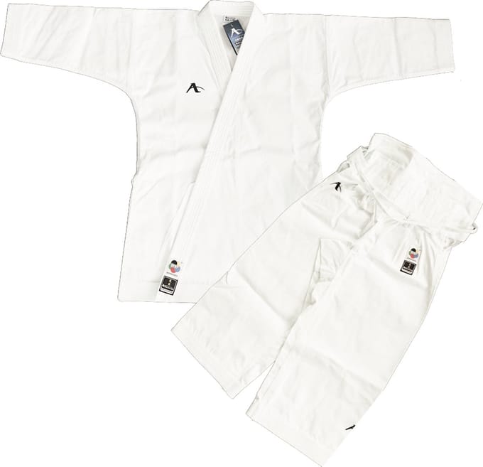 Arawaza kata-karatepak Black Diamond dames | WKF-approved | Wit (Maat: 185)