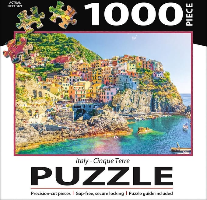 Italy - Cinque Terre Puzzel - 1000 st