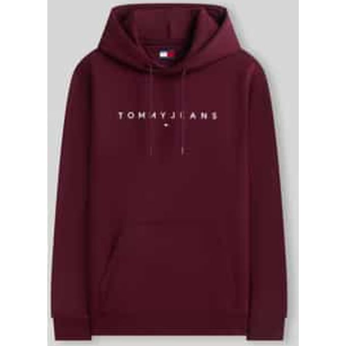 Regular fit hoodie met logo-opschrift