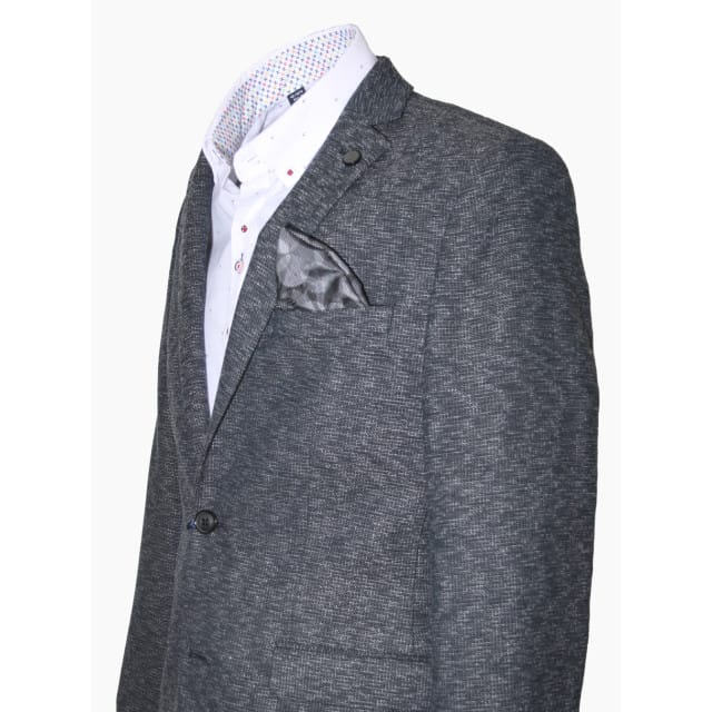 Carter & Davis - Casual colbert - Heren - 52 - Zwart - Polyester - 2628-9426