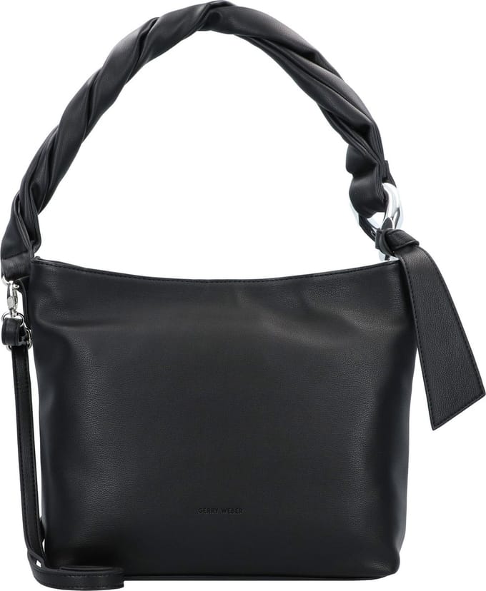 GERRY WEBER Schoudertas Chained Hobo Bag Black Zwart