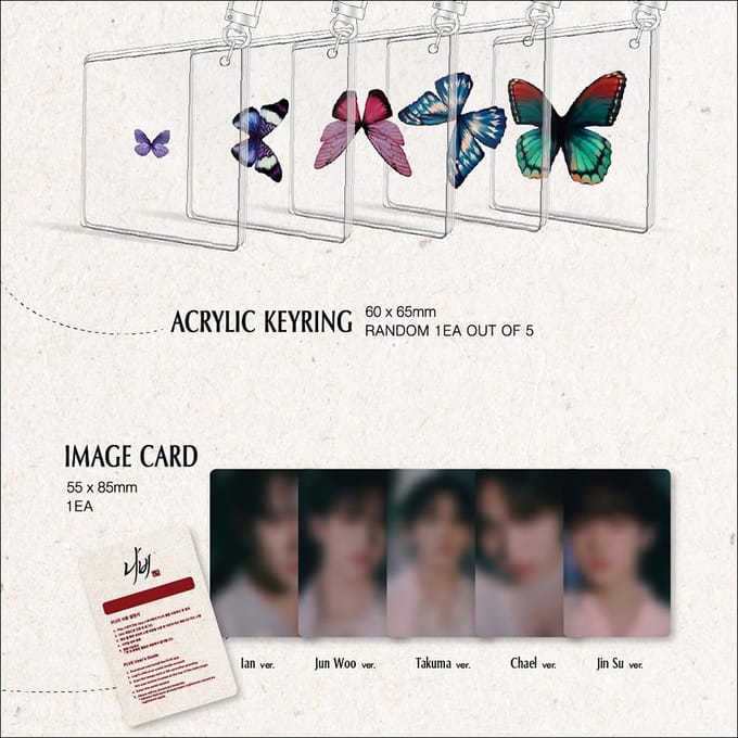 LUN8 - Papillon (Nabi) Album PLVE Takuma ver.