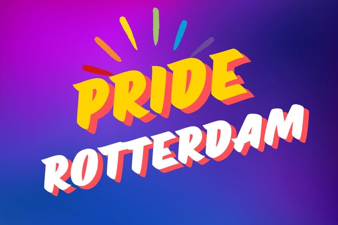 Pride Rotterdam Vlag - LGBTQ+ Pride Flag - 225x150cm