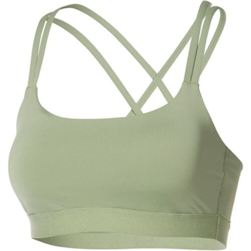 CRIVIT Dames sport-bh (Olijfgroen, XS (32/34))