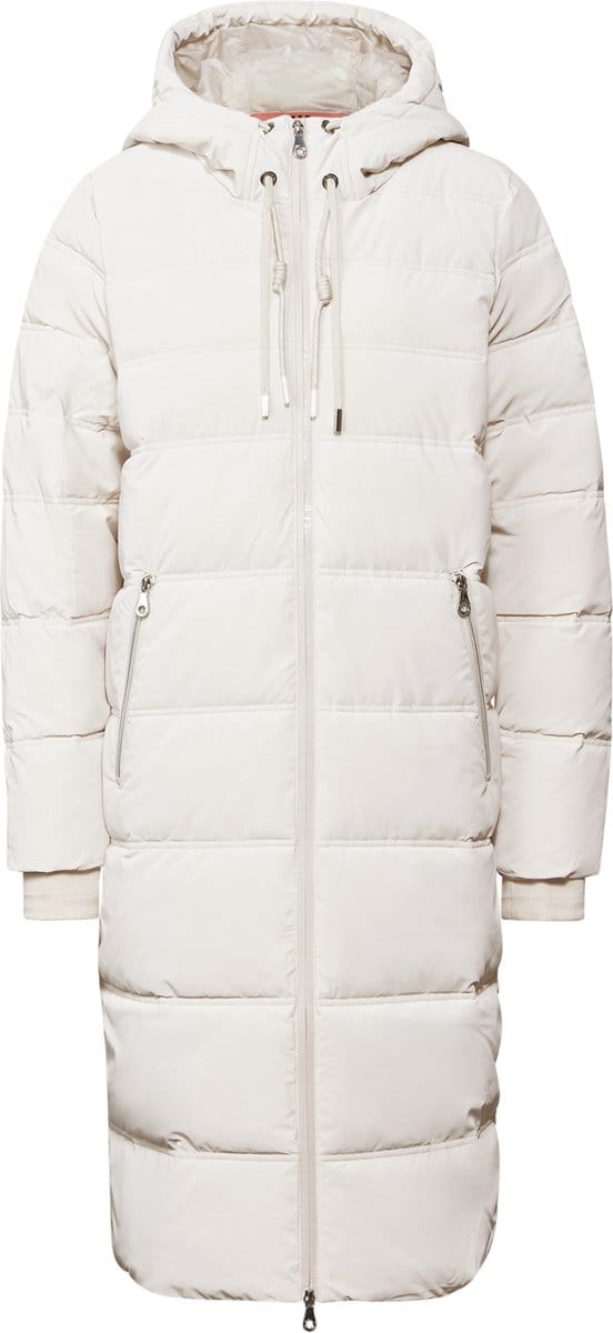 Street One long padded coat - Dames Jas - frosty grey - Maat 40