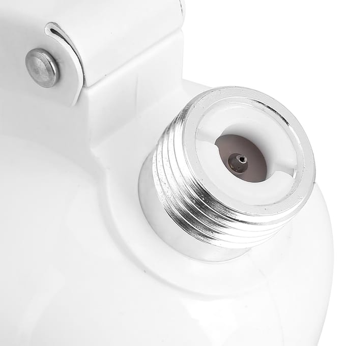 250 ml Draagbare Rode Aluminium Slagroom Dessertboter Dispenser Klopper Schuimmaker white
