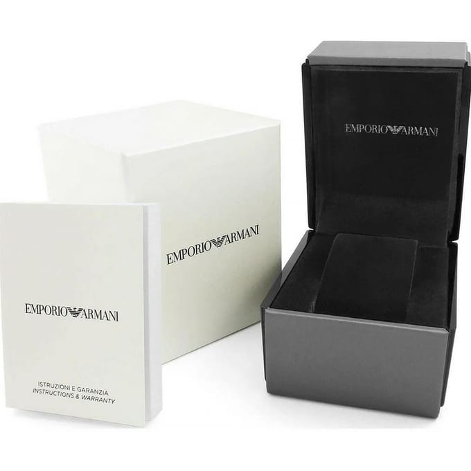 Emporio Armani AR1411 Zwart Ceramisch Dameshorloge