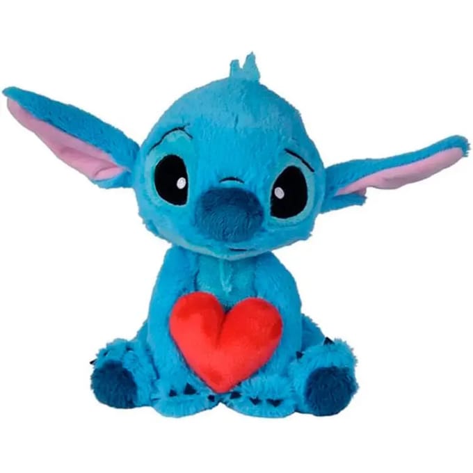 Simba Stitch Met Hart Teddy 25 Cm Blauw Kinderen