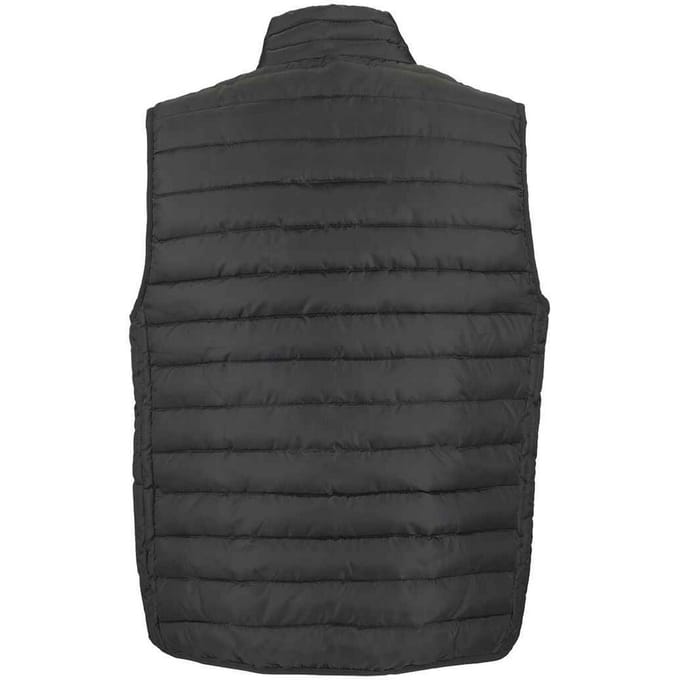 SOLS Heren Stream Body Warmer (Houtskool)