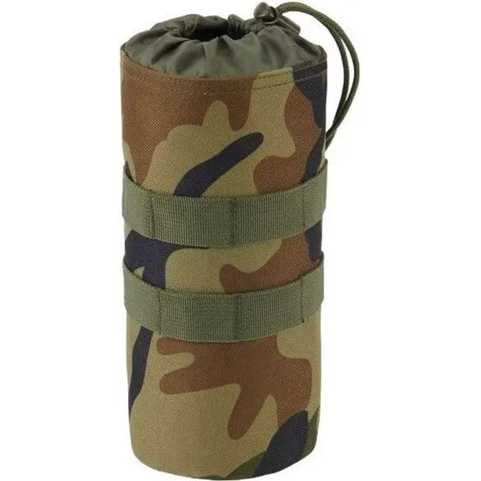 Brandit - Molle Bottle Holder I woodland Molle accessoire - Groen