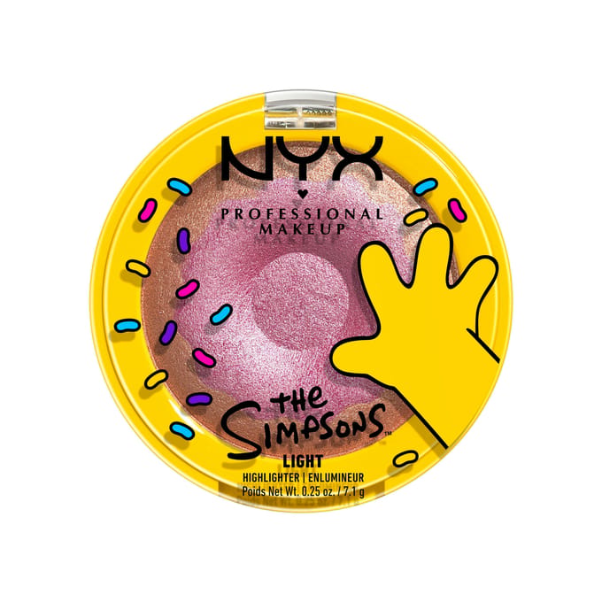 NYX Professional Make-Up Simpsons Donut Highlighter 01 Glazed &amp; Confused 7.1 g