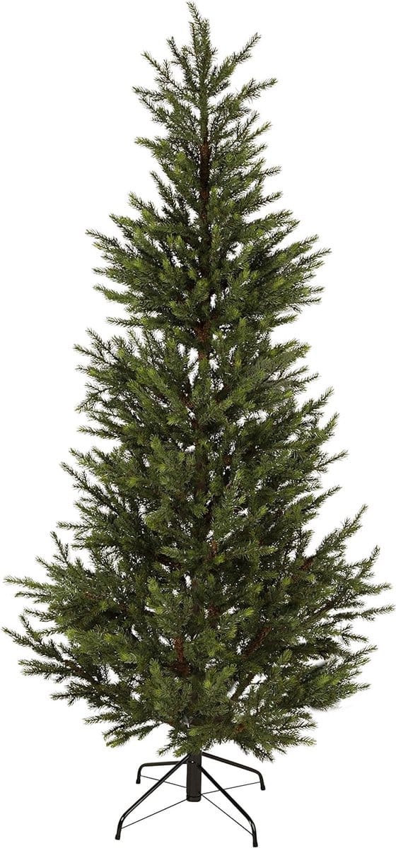 Star Trading Kerstboom "Malung" ca. 200 x 96 cm, PE metalen voet, buiten