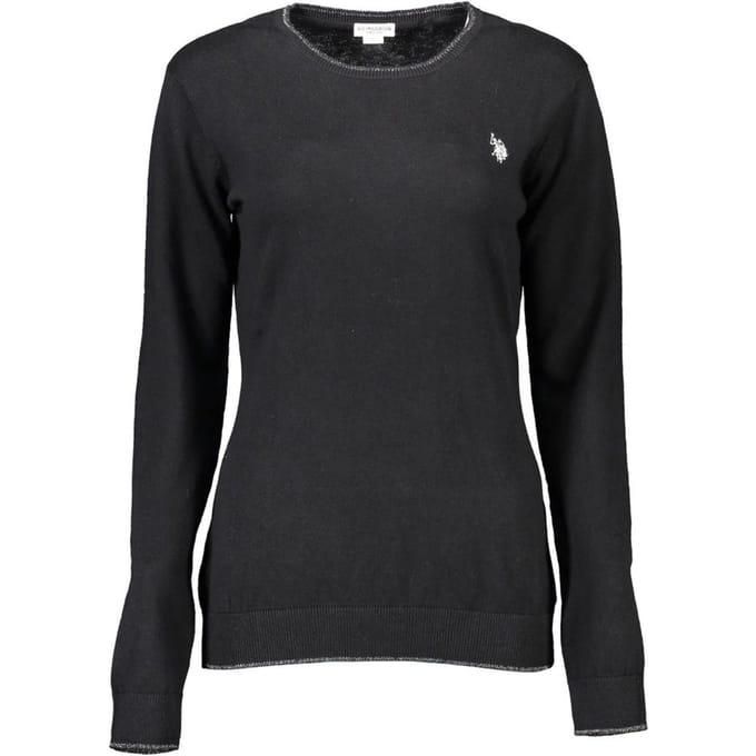 U.S. POLO ASSN. Zwarte Katoenen Sweatshirt