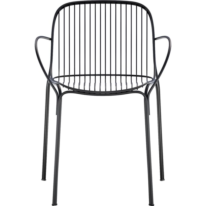 Kartell Hiray Armleunstoel - zwart