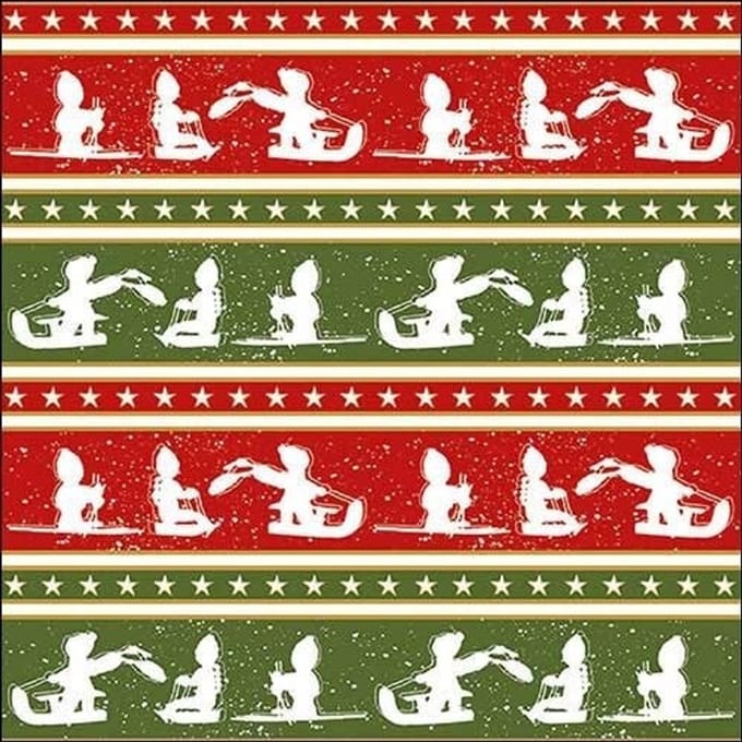 Ambiente - Lunch servetten - Sleigh Ride