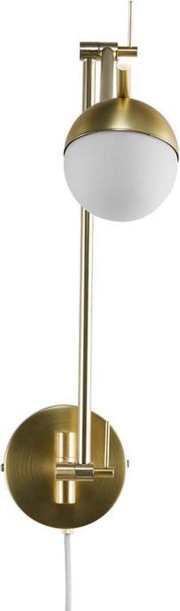 Nordlux Wandlamp Contina Geborsteld Messing 1xg9