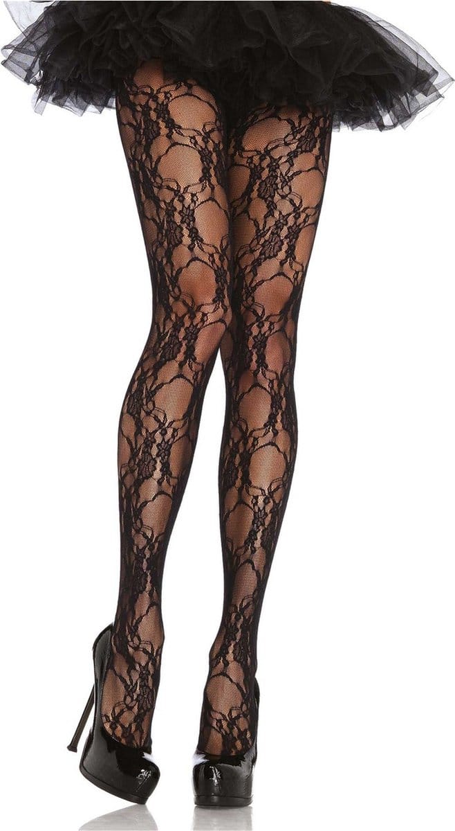 Damespanty Leg Avenue Floral Lace