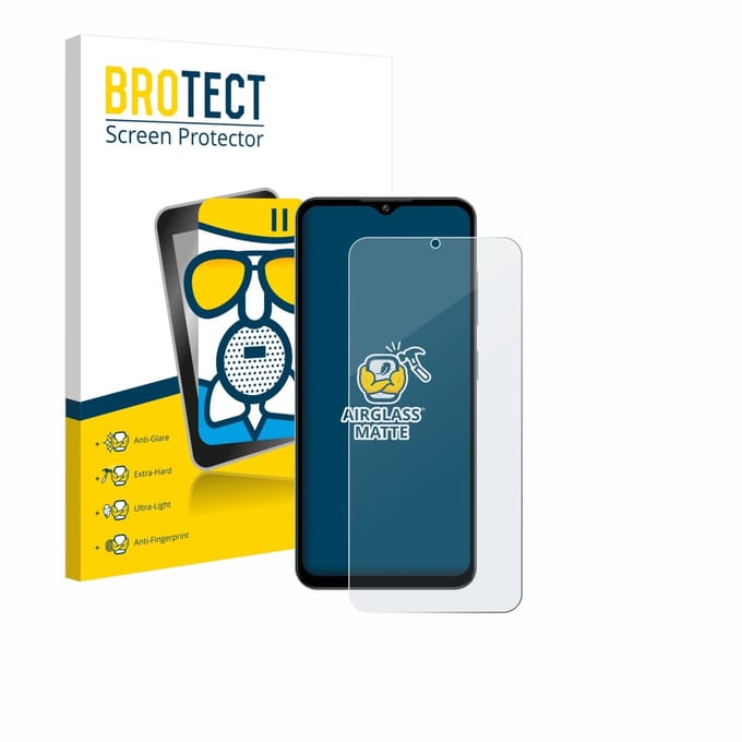 BROTECT - Screenprotector voor Oukitel C5 6.52" - Folie Beschermfolie Beschermglas matte