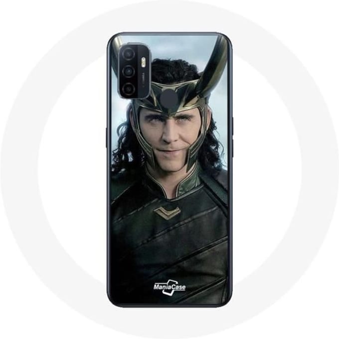 Coque - Maniacase - Oppo A53 - Souple - Noir - Loki Thor Ragnarok noir