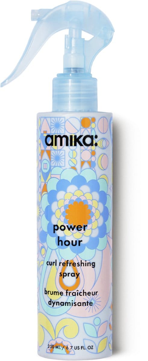 Amika Haarspray Power Hour Curl Hair Refresh Spray Dames 200 ml