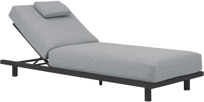 Ligbed Ostuni | Crepe Grey & Black