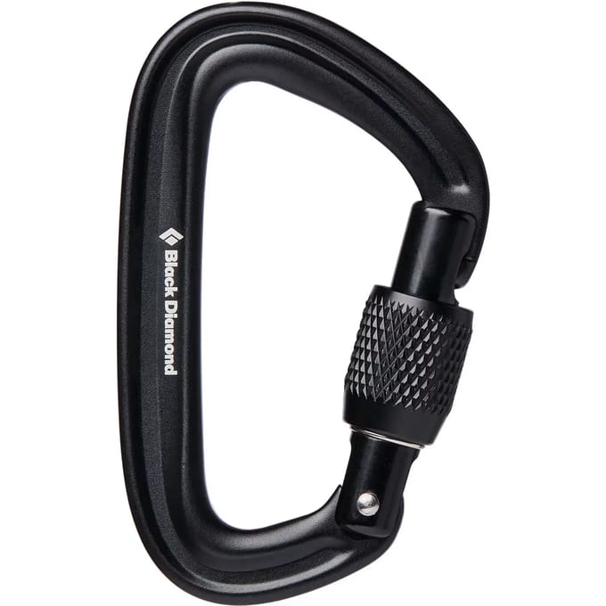 Black Diamond LiteForge Screwgate Karabijn - Zwart