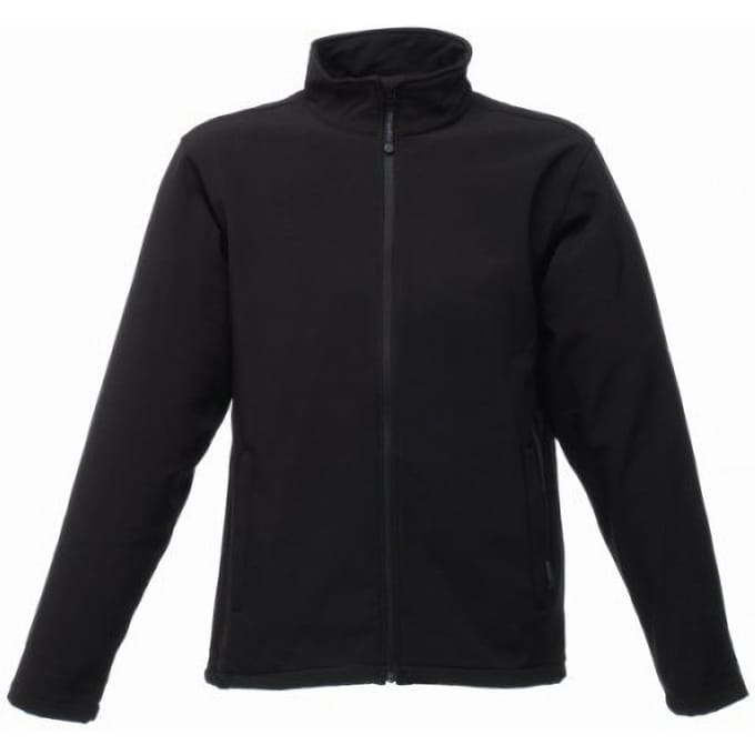 Regatta Reid Mens Softshell Windbestendig Waterafstotend Jasje (Zwart)