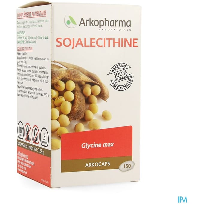 Arkocaps Sojalecithine Plantaardig 150