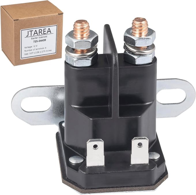 Startmagneetrelais 12 V voor grasmaaiers - Geschikt voor diverse modellen