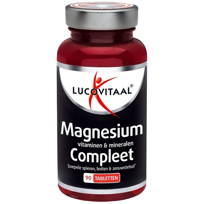 lucovitaal - Magnesium, Vitaminen & Mineralen Compleet 90 Tabletten