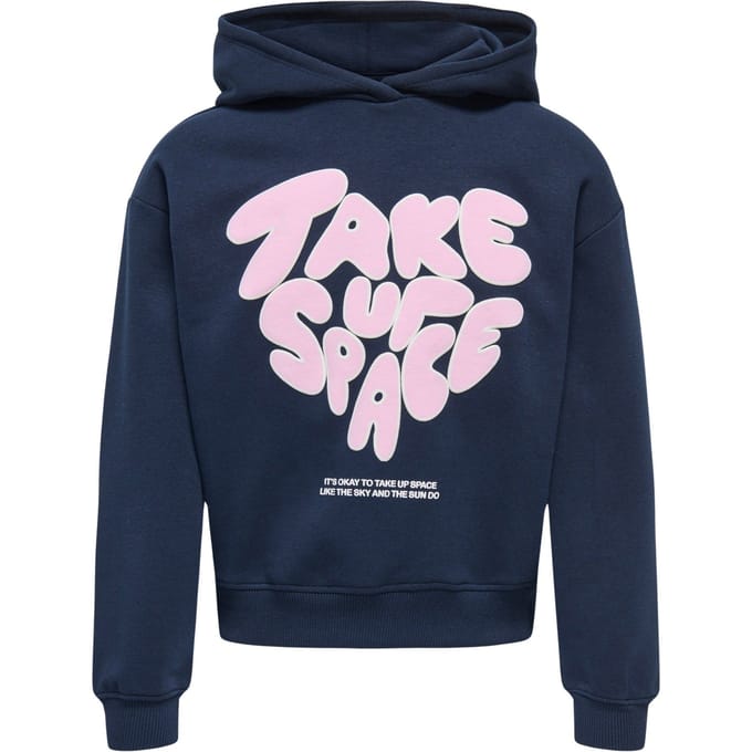 KIDS ONLY - KOGLIANA BOXY LS HOOD PRINTED SWT Meisjes Blazer/Colbert