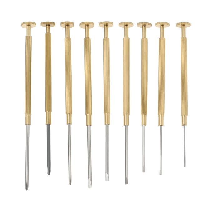 Dailygoods - 9 Stuks Horloge Reparatie Schroevendraaier Set