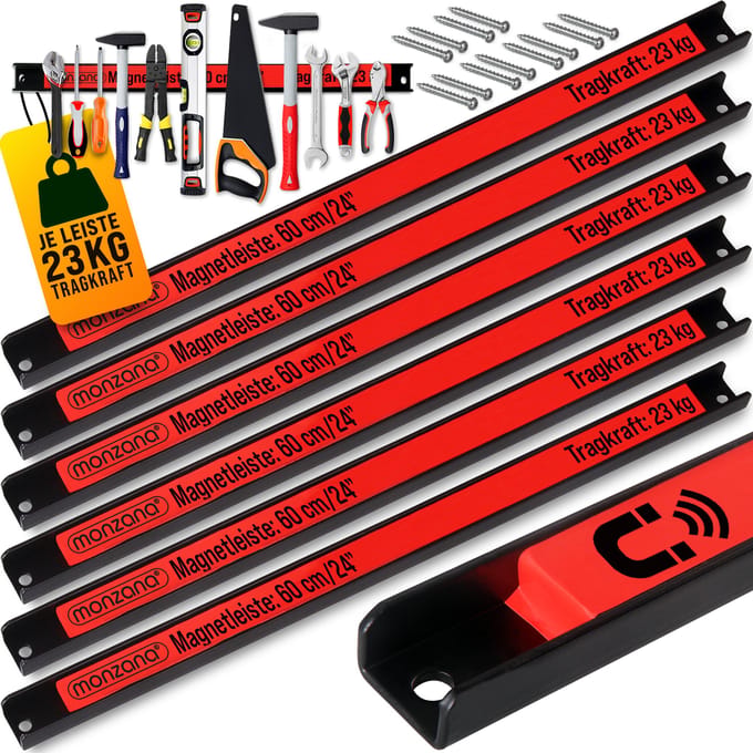 Magnetische Gereedschapshouder 6 stuks 60cm