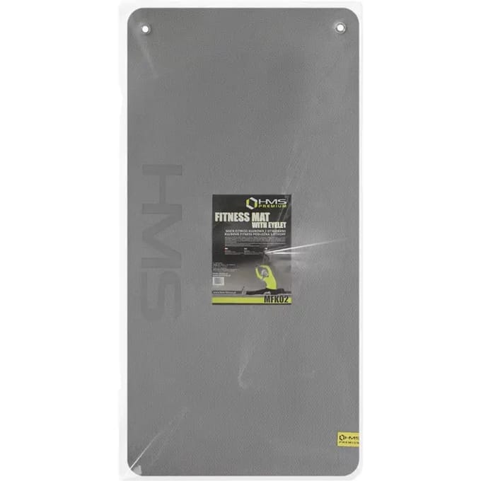 HMS Fitness Mat - Grijs/Zwart - 20 mm