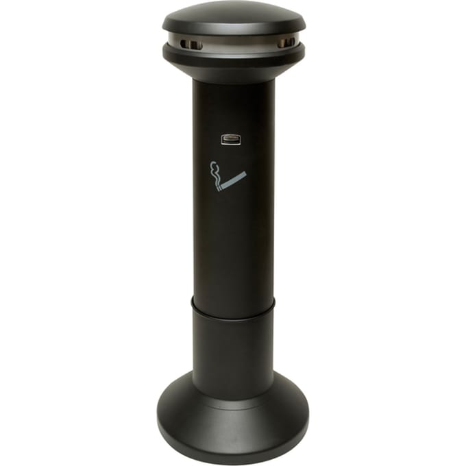 Asbak Rubbermaid Infinity XL staand zwart