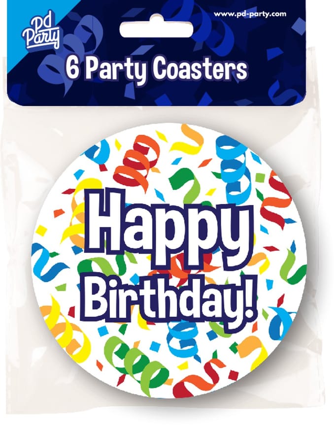 Bierviltjes - Happy birthday