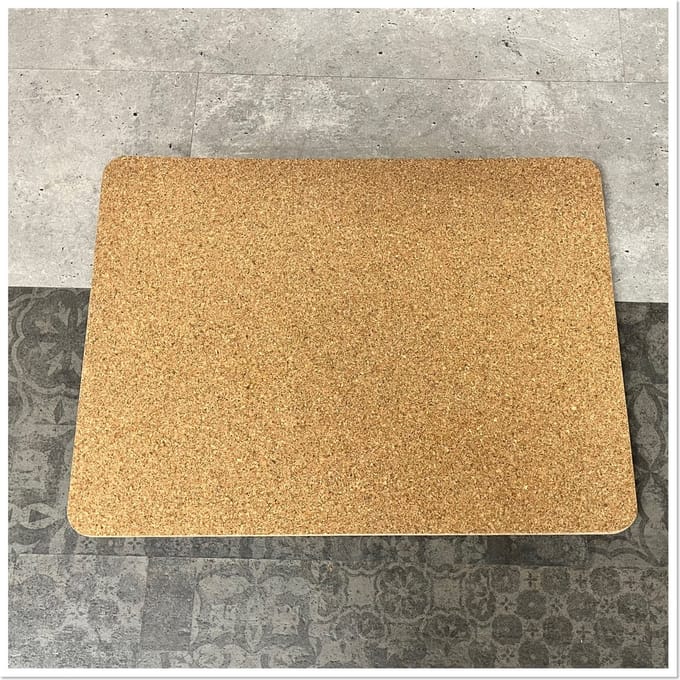 KURK & CO - KURKEN BADMAT - 45 x 60 CM - DIKTE 16MM - KWALITEITSKURK!