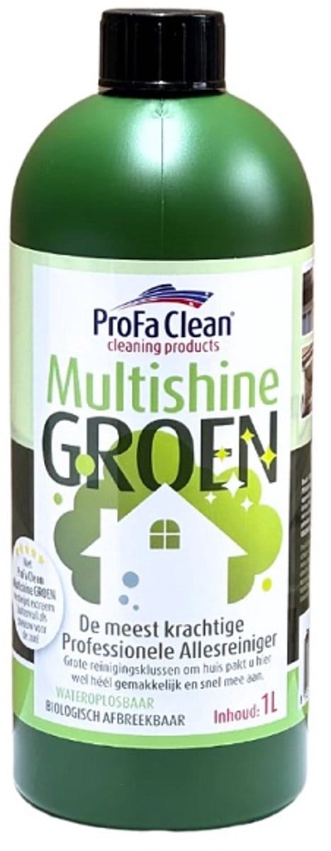 Profa Clean - Multishine Groen (1L) - In & om Huis
