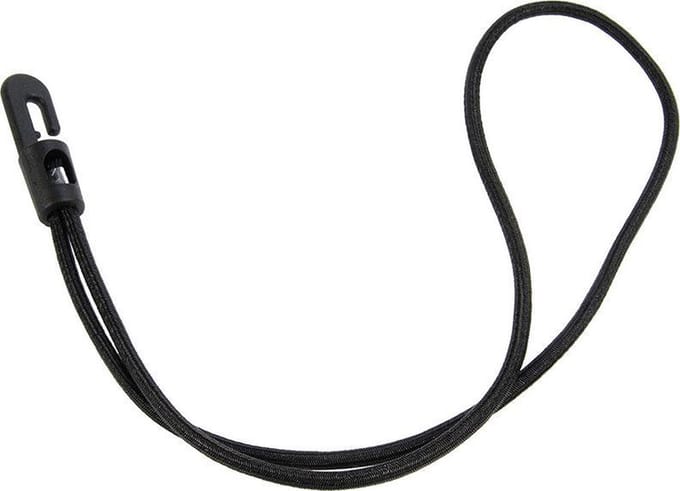 Afdekzeilwinkel - Spanner kunststof haak 35cm elastiek zwart