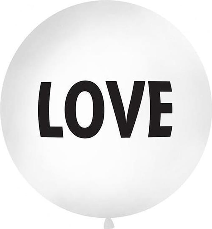 Jumbo Ballon Love 1 meter