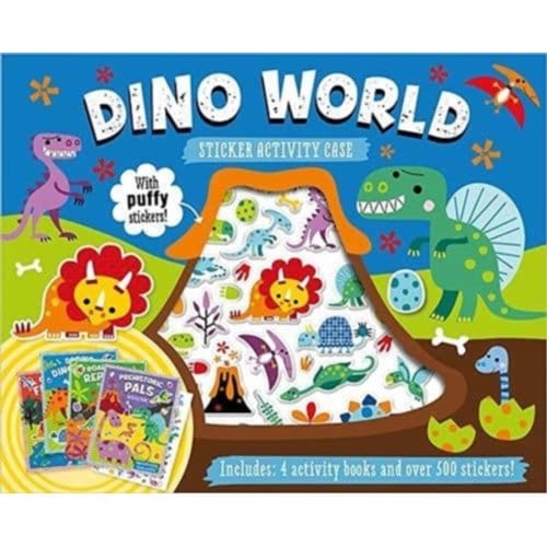 Dino World Sticker Activity Case - Box Sets - Make Believe Ideas