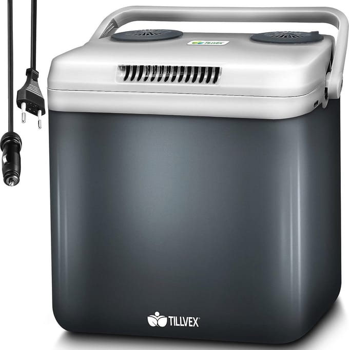 Elektrische Koelbox 32 Liter - Mini Koelkast voor Auto en Camping met Eco-modus