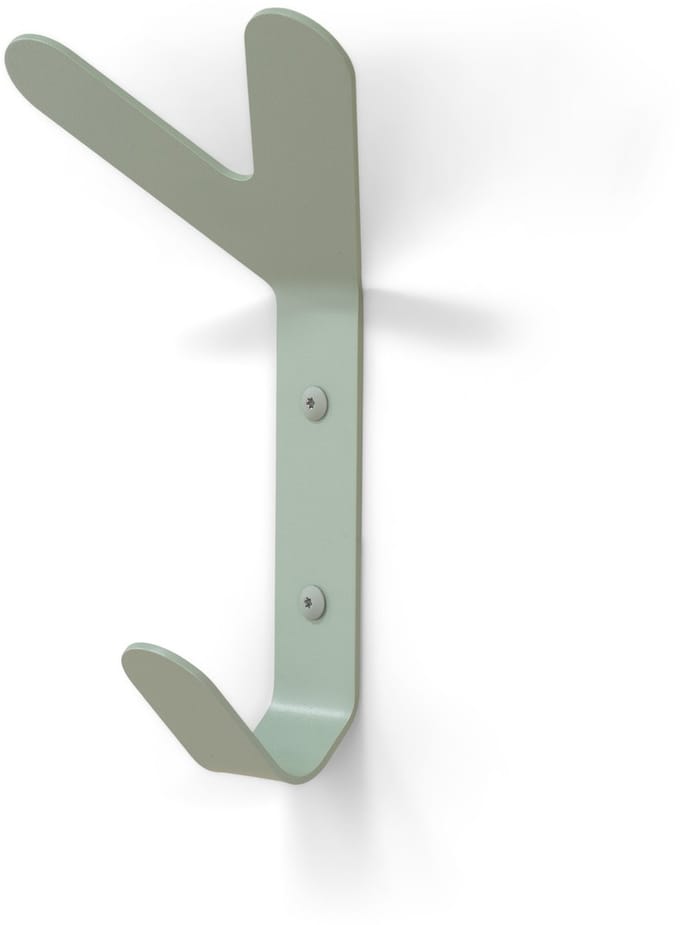 Spinder Design kapstok Frondo Haak - Dusty Green - 3 haken - Staal