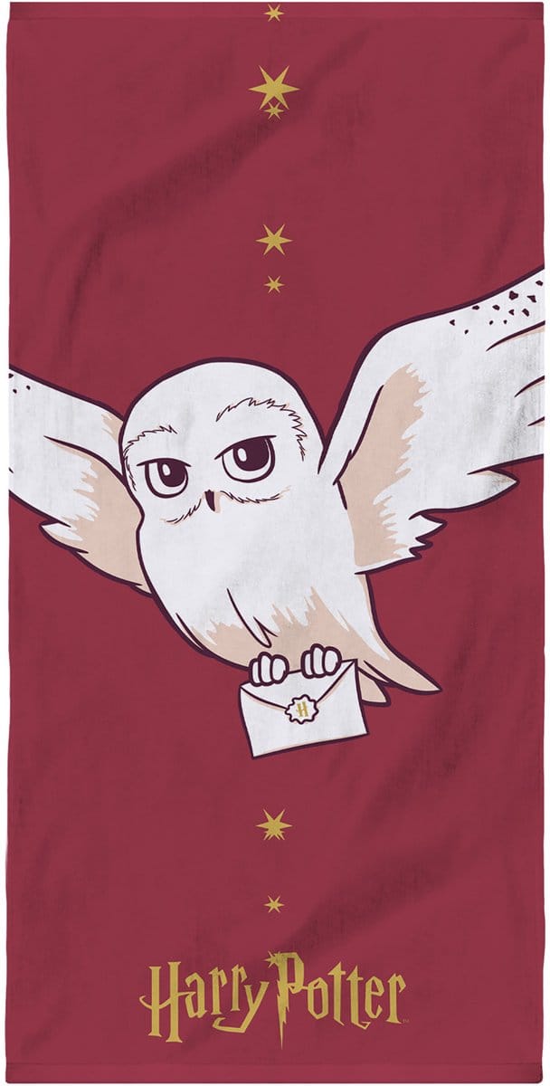 Harry Potter Strandlaken, Hedwig - 75 x 150 cm - Katoen