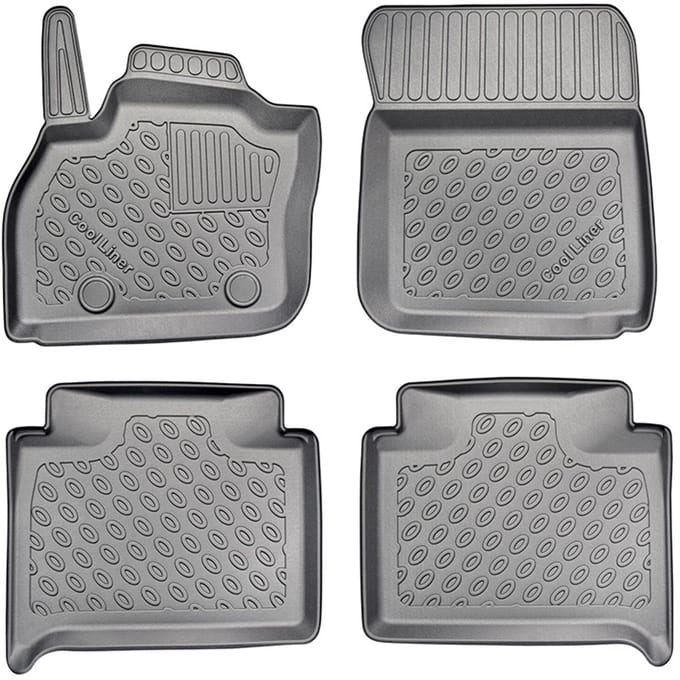 Rubbermatten Renault Zoe 2012-2019 (complete set) - 3D Schaalmatten