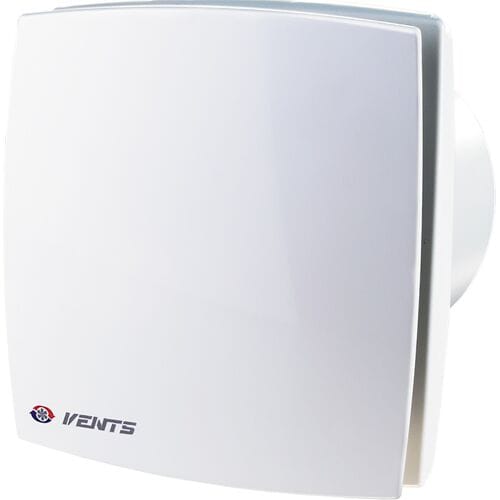Design badkamerventilator 100 mm - Timer en Vochtsensor - 88m³/h - Wit