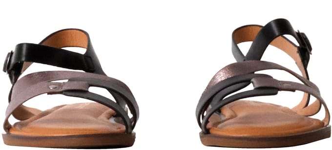 Platte sandalen met bandjes