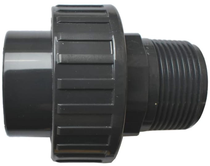 PVC Koppeling 20mm x 1/2" met Schroefdraad - Boni-Shop